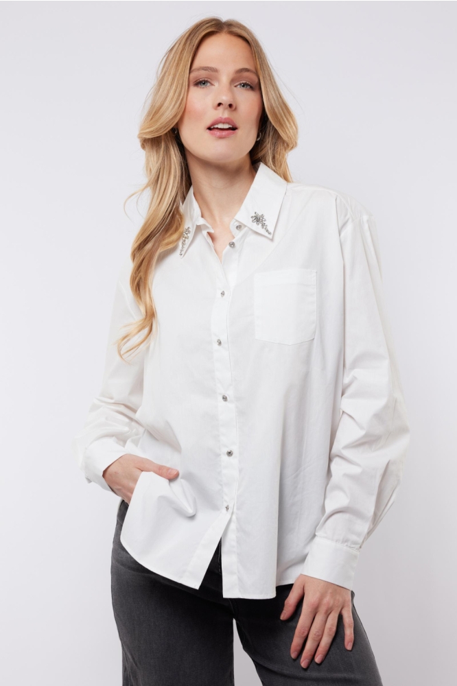 LINCY BLOUSE 25NOC11 011 OFFWHITE